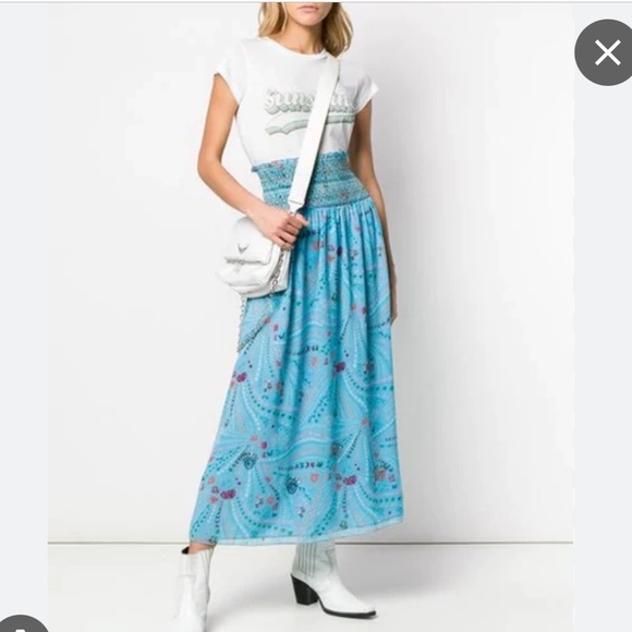 Zadig & Voltaire Dresses & Skirts - Zadig & Voltaire Jess Long Print Skirt Size 36